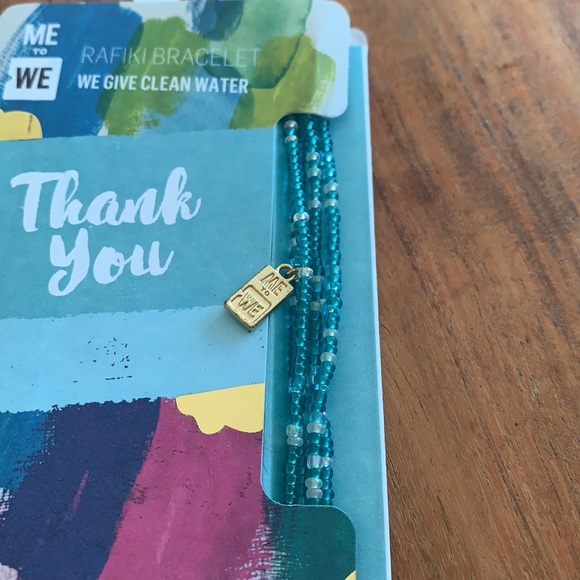 MetoWe Rafiki bracelet, teal NWT - Picture 2 of 2